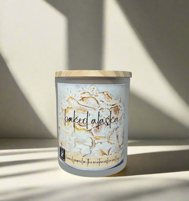 BAKED ALASKA COCONUT WAX CANDLE