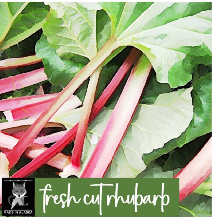 FRESH CUT RHUBARB COCONUT WAX CANDLE