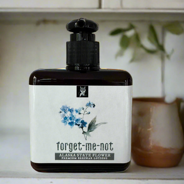 FORGET-ME-NOT [ALASKA STATE FLOWER] PREMIUM BEESWAX LOTION