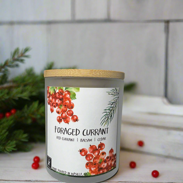 FORAGED CURRANT COCONUT WAX CANDLE