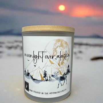 MOONLIGHT OVER ALASKA COCONUT WAX CANDLE