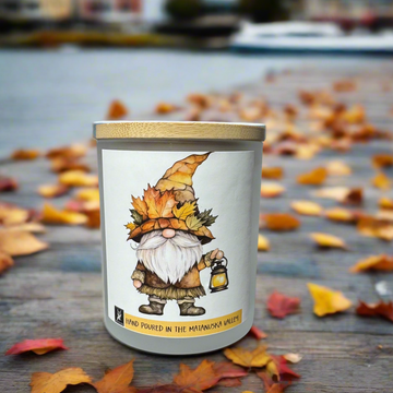 AUTUMN GNOMES COCONUT WAX CANDLES
