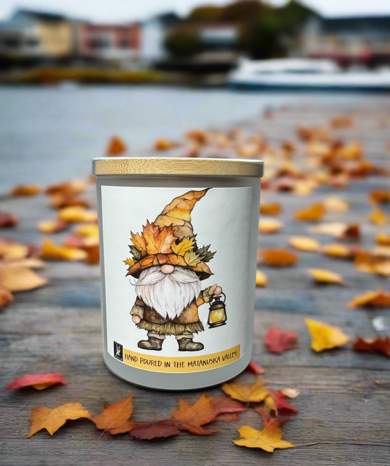 AUTUMN GNOMES COCONUT WAX CANDLES