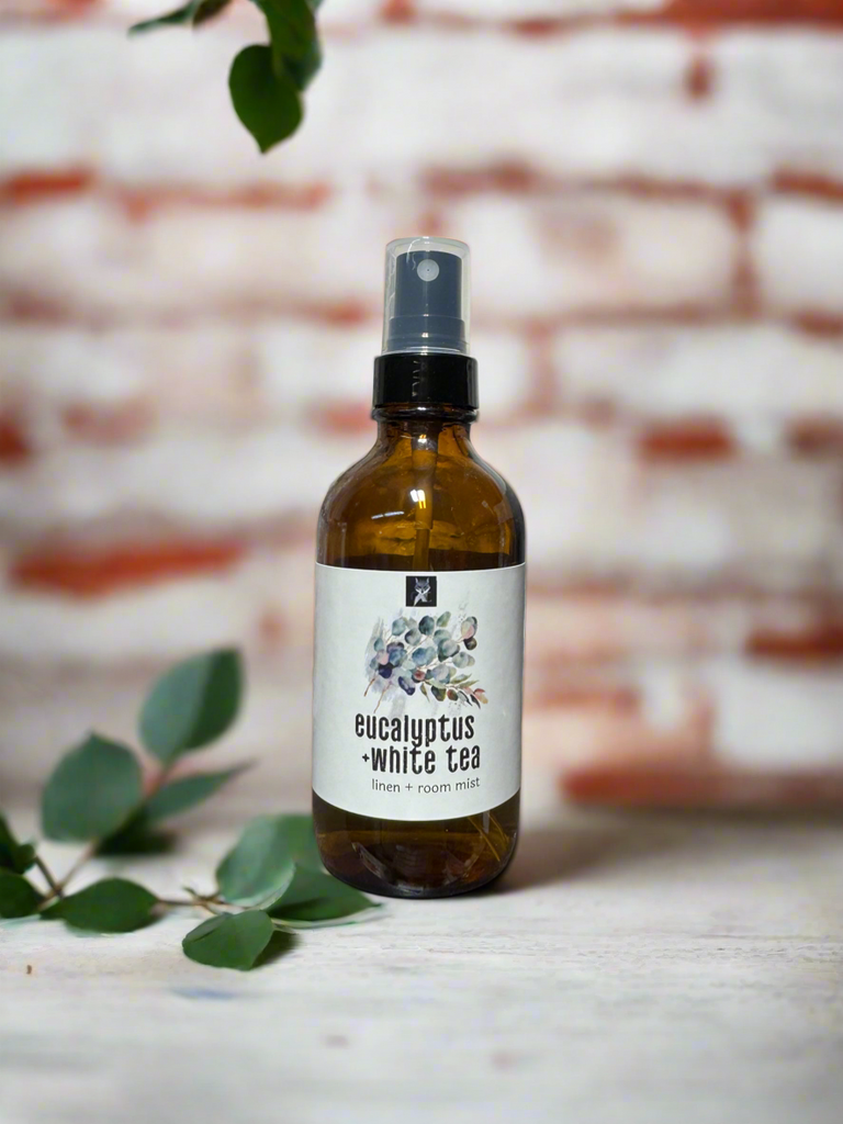 EUCALYPTUS WHITE TEA LINEN SPRAY + ROOM MIST