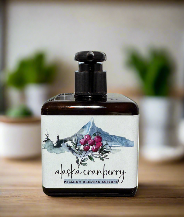 ALASKA CRANBERRY PREMIUM BEESWAX LOTION