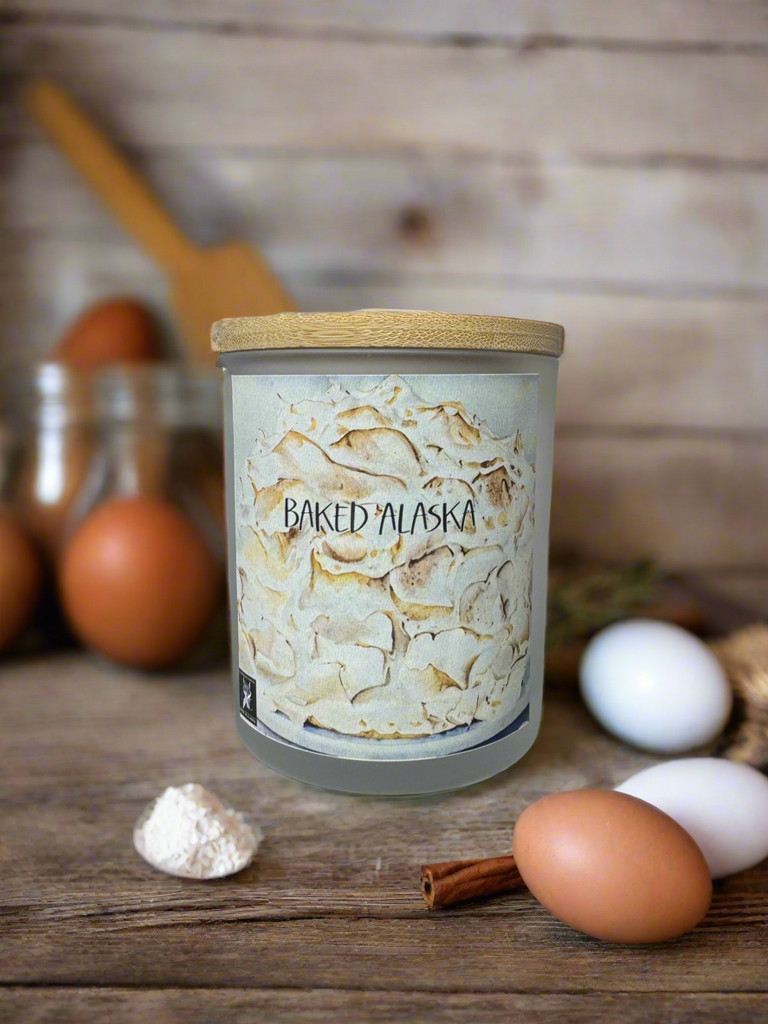BAKED ALASKA COCONUT WAX CANDLE