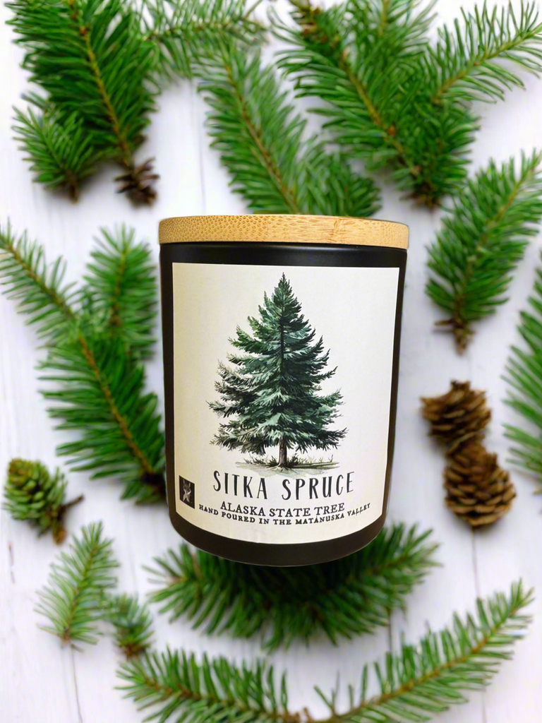 SITKA SPRUCE COCONUT WAX CANDLE