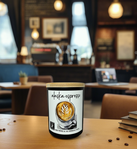 ALASKA ESPRESSO COCONUT WAX CANDLE