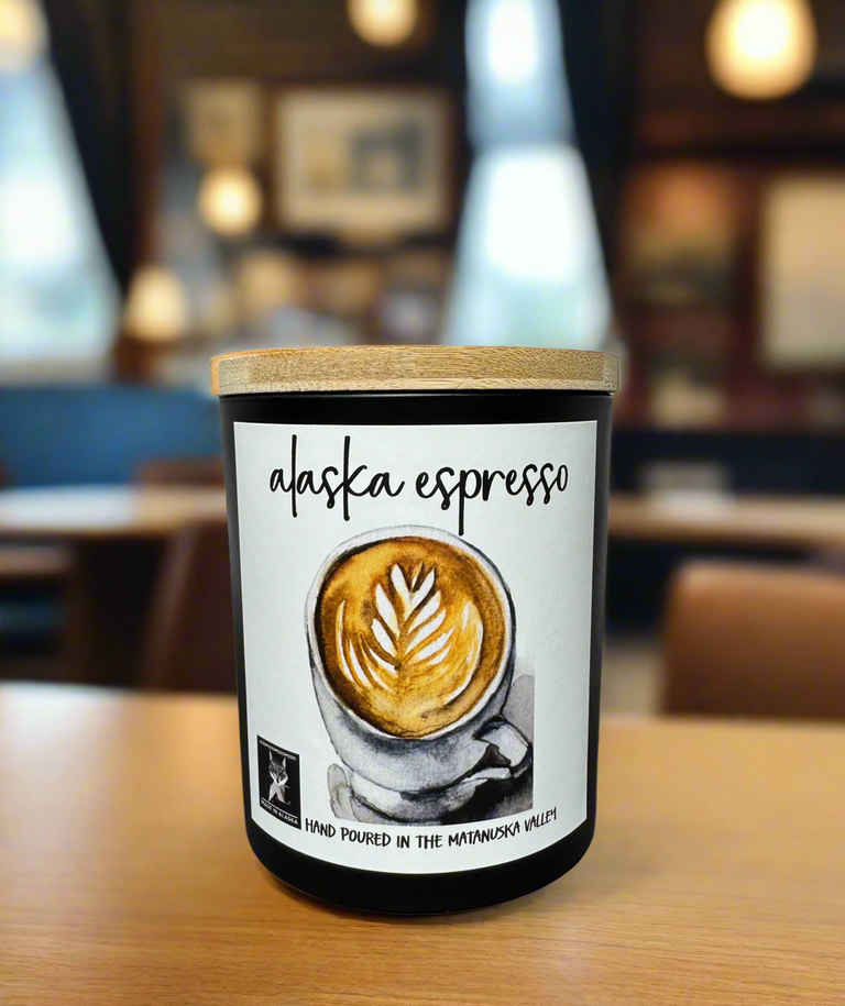 ALASKA ESPRESSO COCONUT WAX CANDLE