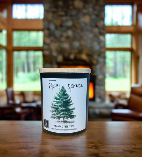 SITKA SPRUCE COCONUT WAX CANDLE
