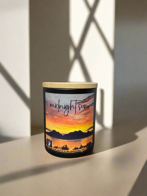 MIDNIGHT SUN COCONUT WAX CANDLE