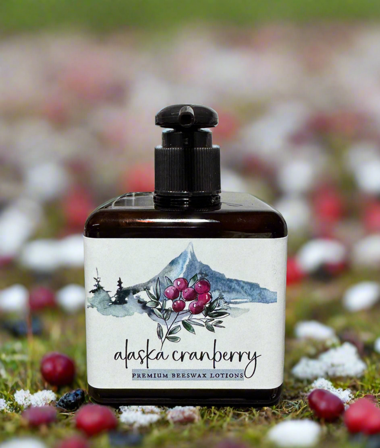 ALASKA CRANBERRY PREMIUM BEESWAX LOTION