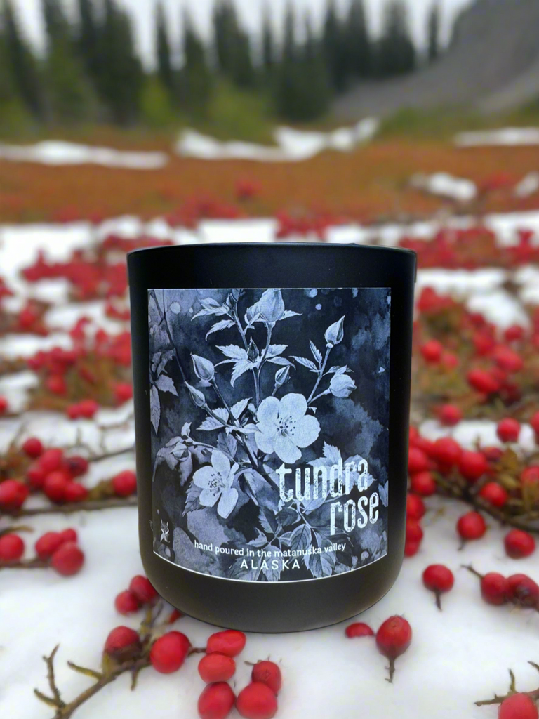 TUNDRA ROSE COCONUT WAX CANDLE