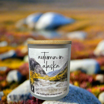 AUTUMN IN ALASKA COCONUT WAX CANDLE