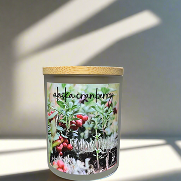 ALASKA CRANBERRY COCONUT WAX CANDLE