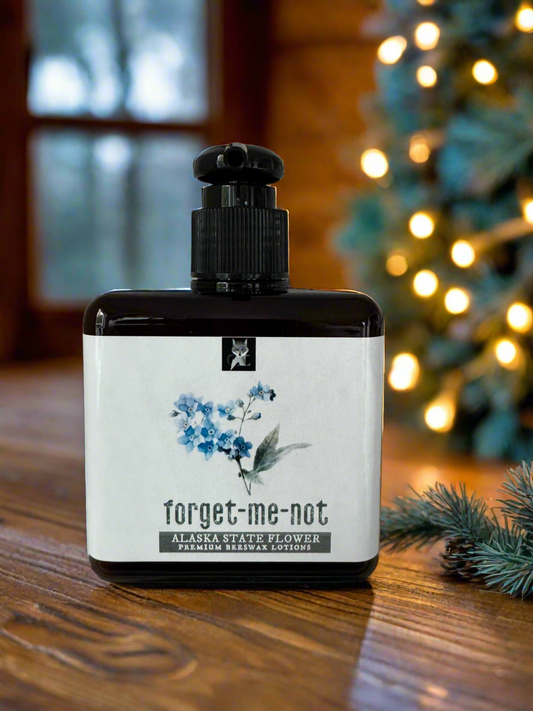 FORGET-ME-NOT [ALASKA STATE FLOWER] PREMIUM BEESWAX LOTION