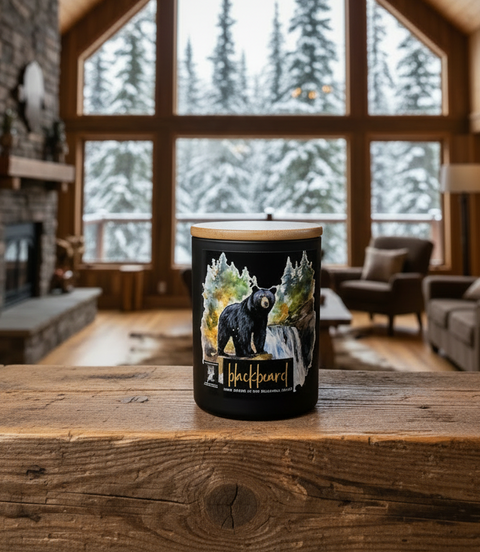 BLACKBEARD COCONUT WAX CANDLE