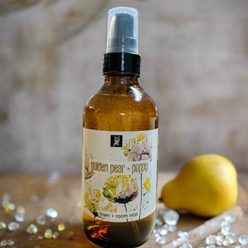 GOLDEN PEAR + POPPY LINEN SPRAY + ROOM MIST