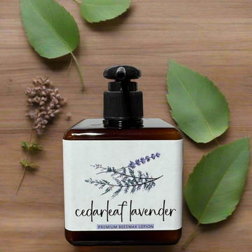 CEDAR LEAF LAVENDER PREMIUM BEESWAX LOTION