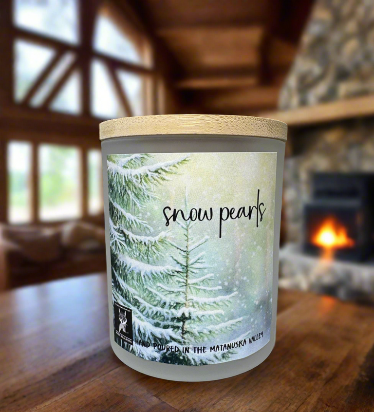 SNOW PEARLS COCONUT WAX CANDLE