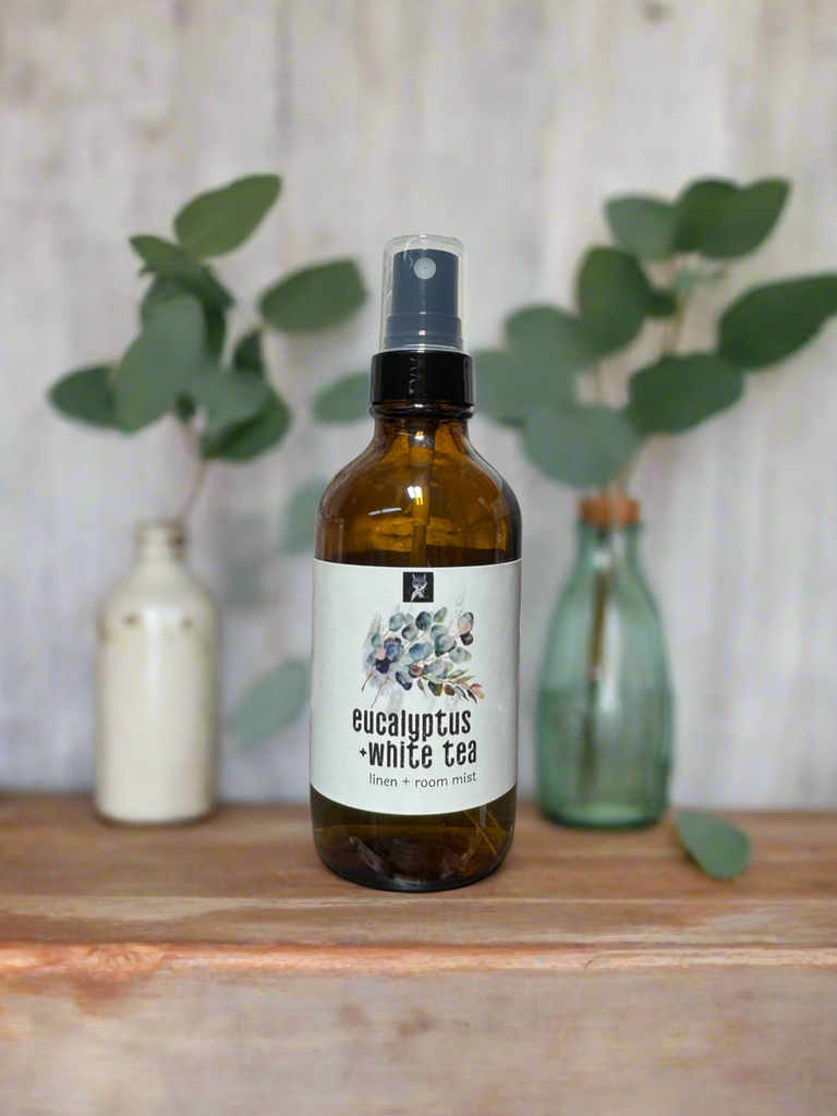 EUCALYPTUS WHITE TEA LINEN SPRAY + ROOM MIST