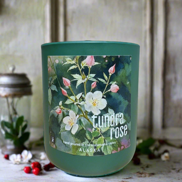 TUNDRA ROSE COCONUT WAX CANDLE