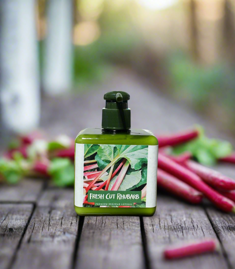 FRESH CUT RHUBARB PREMIUM BEESWAX LOTION