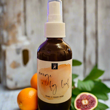 ORANGE + FIG LEAF LINEN SPRAY + ROOM MIST