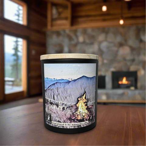 BONFIRE COCONUT WAX CANDLE