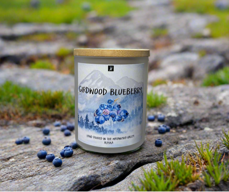 GIRDWOOD BLUEBERRY COCONUT WAX CANDLE