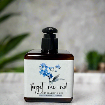 FORGET-ME-NOT [ALASKA STATE FLOWER] PREMIUM BEESWAX LOTION