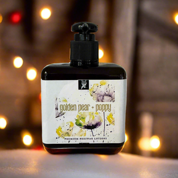 GOLDEN PEAR + POPPY PREMIUM BEESWAX LOTION