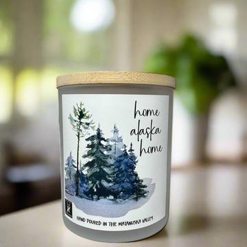 HOME ALASKA HOME COCONUT WAX CANDLE