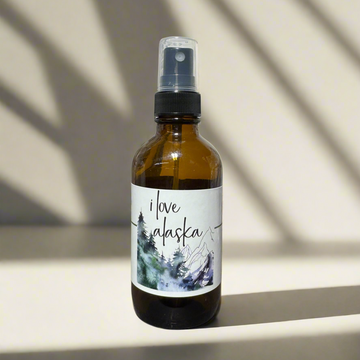 I LOVE ALASKA LINEN SPRAY + ROOM MIST