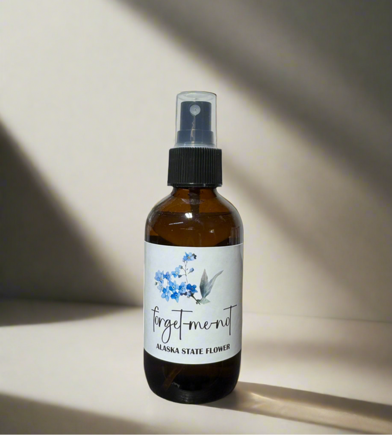 FORGET-ME-NOT [ALASKA STATE FLOWER] LINEN SPRAY + ROOM MIST