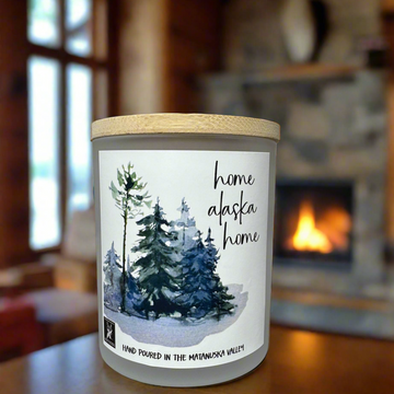 HOME ALASKA HOME COCONUT WAX CANDLE
