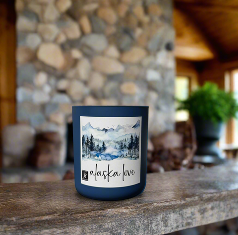 ALASKA LOVE COCONUT WAX CANDLE