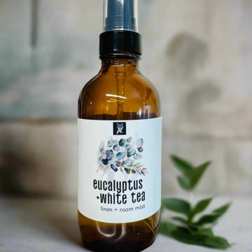 EUCALYPTUS WHITE TEA LINEN SPRAY + ROOM MIST