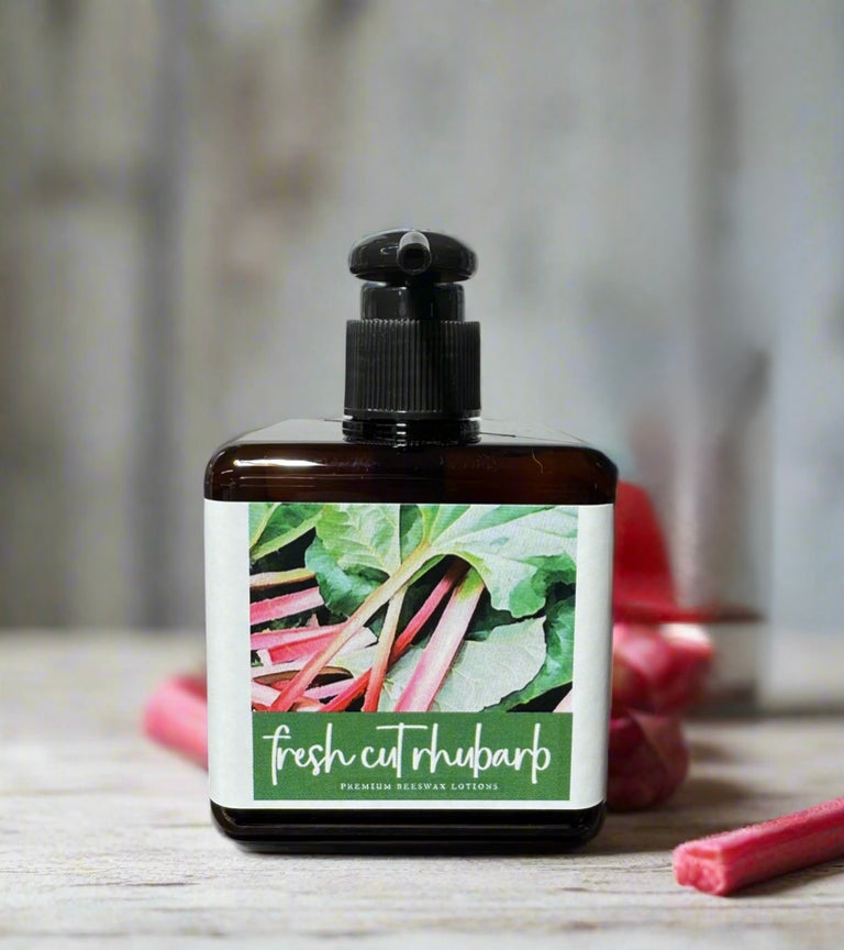 FRESH CUT RHUBARB PREMIUM BEESWAX LOTION