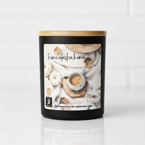 HOME ALASKA HOME LIMITED FALL EDITION COCONUT WAX CANDLE