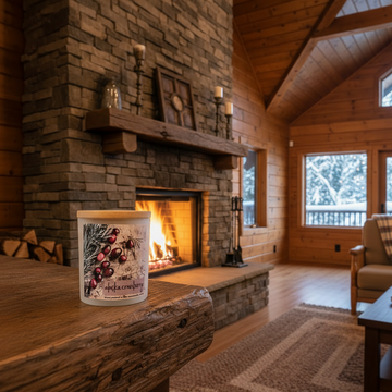 ALASKA CRANBERRY COCONUT WAX CANDLE