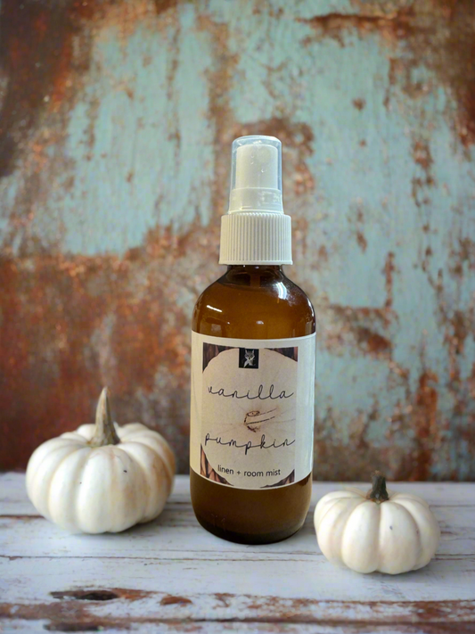 VANILLA PUMPKIN LINEN SPRAY + ROOM MIST