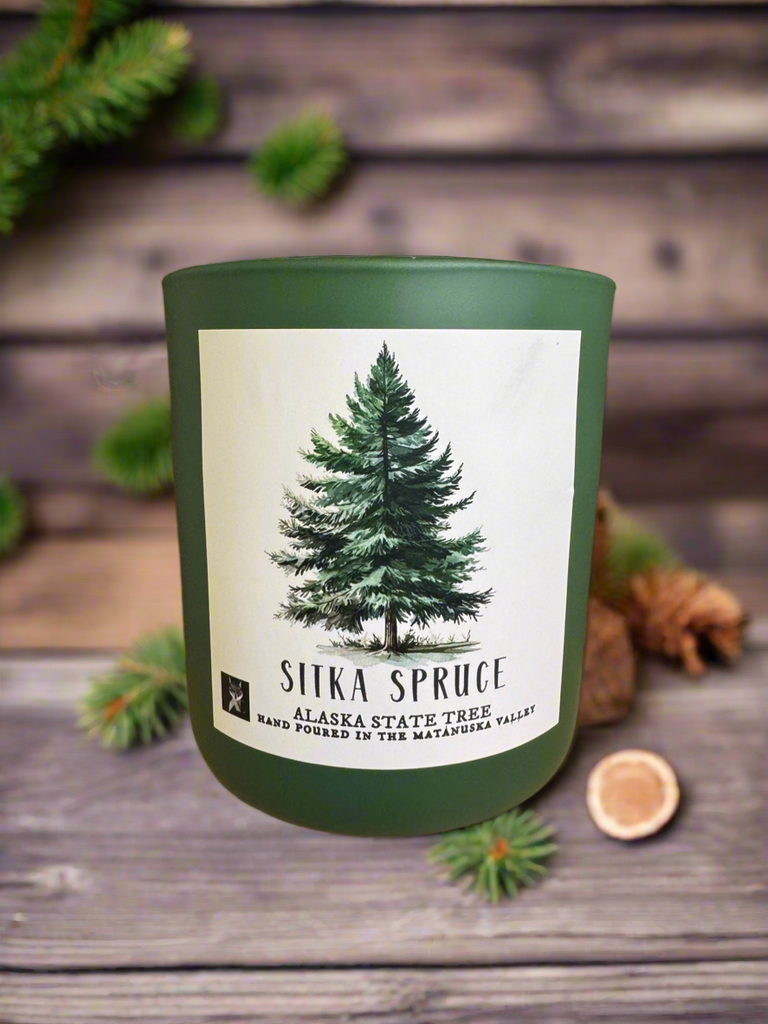 SITKA SPRUCE COCONUT WAX CANDLE