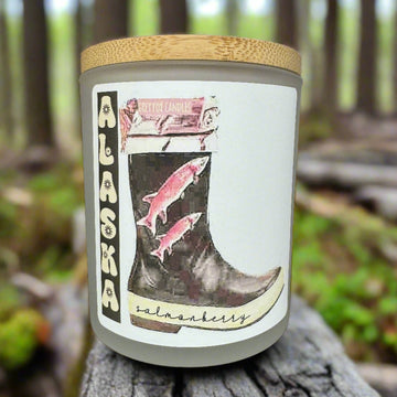 SALMONBERRY WATER BOOT CANDLE