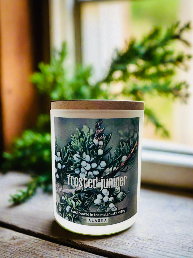 FROSTED JUNIPER {formerly Juniper Sprigs} COCONUT WAX CANDLE