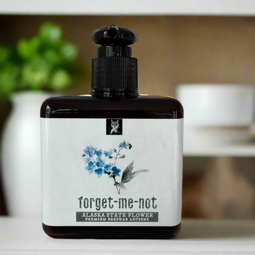 FORGET-ME-NOT [ALASKA STATE FLOWER] PREMIUM BEESWAX LOTION