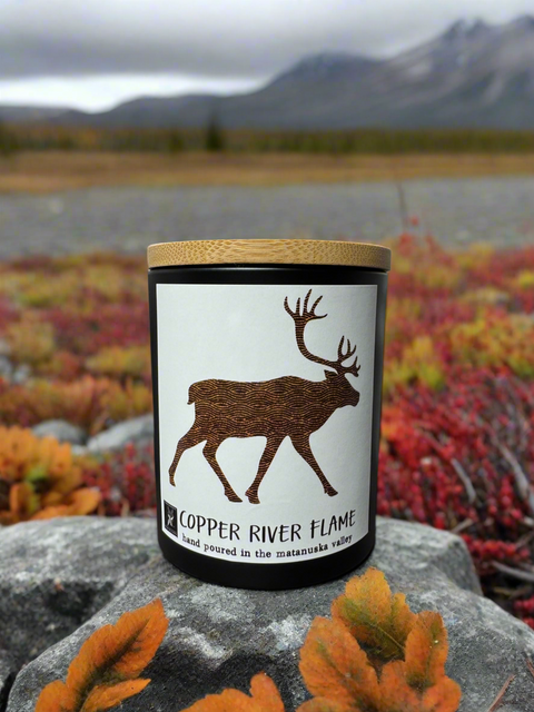 COPPER RIVER FLAME COCONUT WAX CANDLE