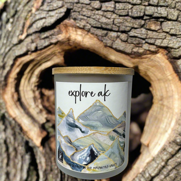 EXPLORE AK COCONUT WAX CANDLE