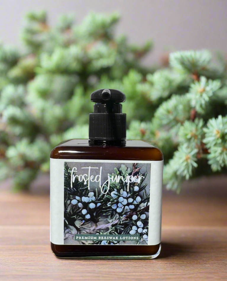 FROSTED JUNIPER PREMIUM BEESWAX LOTION