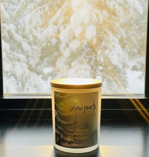 SNOW PEARLS COCONUT WAX CANDLE